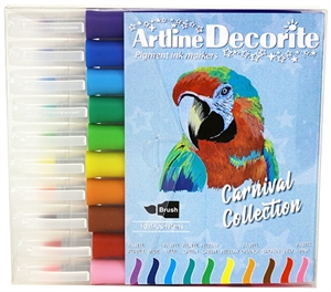 Artline Decorite Pinsel Pastell 10er Set